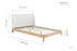 Halfden Fabric Bed